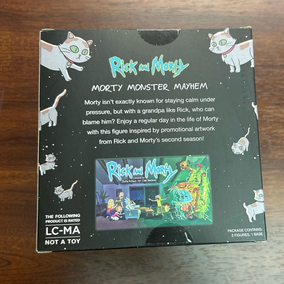 Rick and Morty Monster Mayhem Figurine Adult Swim Loot Crate Exclusive - Picture 3 of 5